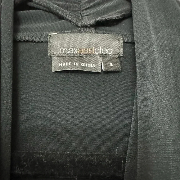 Max & Cleo Small Little Black Dress Structure Dance Party Holidays Formal Weddin - Picture 3 of 15